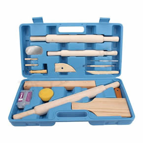 美術(shù)教材系列塑吹包裝-陶工工具