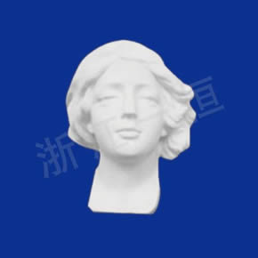美術教材系列少女半面