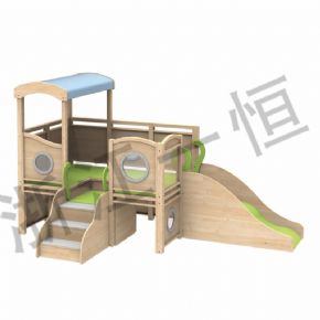 攀爬鉆類幼童冒險滑梯