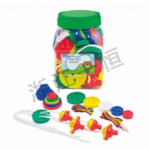 穿編類(lèi)堆塔大紐扣（桶裝）