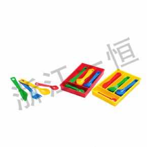 發(fā)展語言認(rèn)知類餐具套裝（紅或黃）
