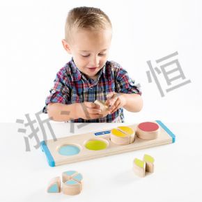 發(fā)展語言認知類圓形分數(shù)學習板