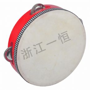 音樂器材7寸紅鈴鼓
