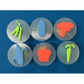 美術(shù)工具類大頭手柄 EVA 印章—水果系列