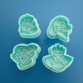 美術工具類彈簧切刀-人物4款