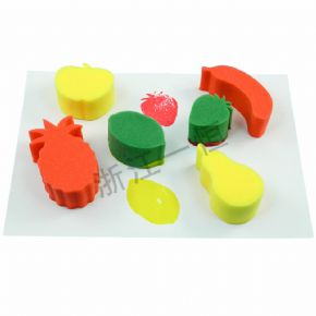 美術(shù)工具類海綿印—水果