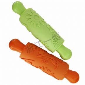 美術(shù)工具類火箭橡膠搟面杖