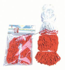 體育器材二色編織籃球網(wǎng)