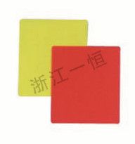 體育器材足球紅黃牌